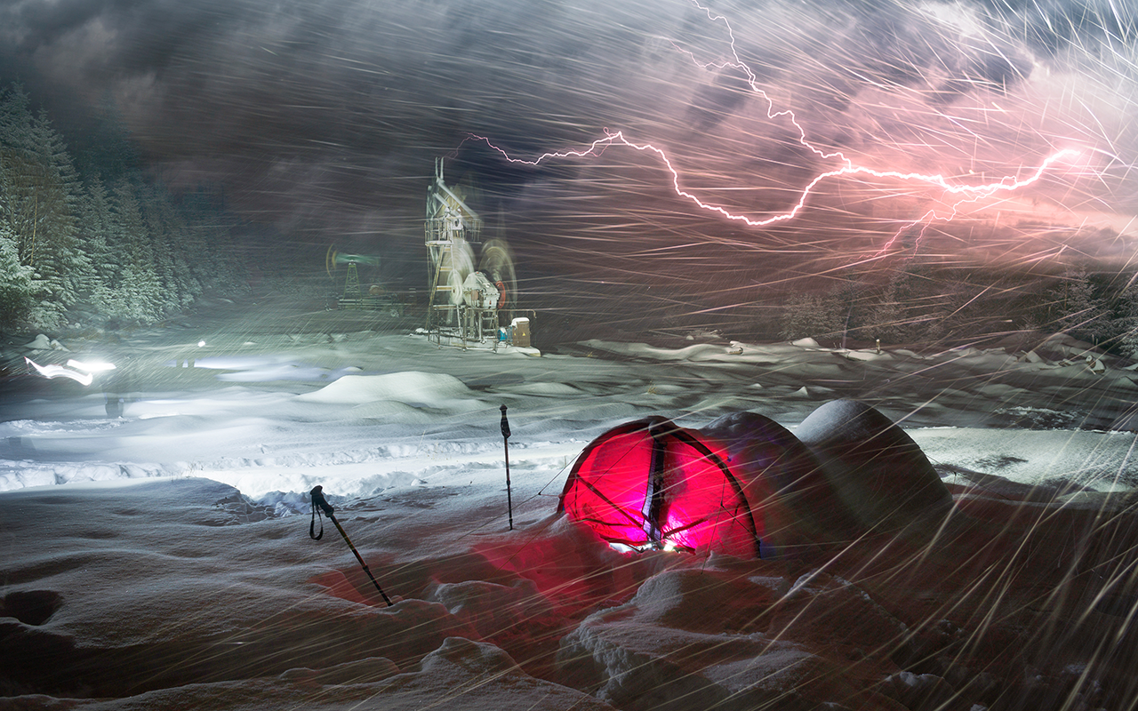 Setting Up Camp: Mastering Tent Pitching in Challenging Conditions